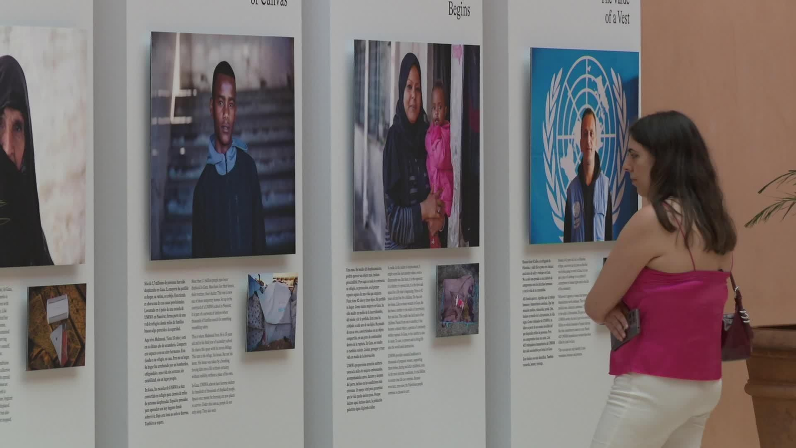V069-MADRID EXPOSICION GAZA THYSSEN