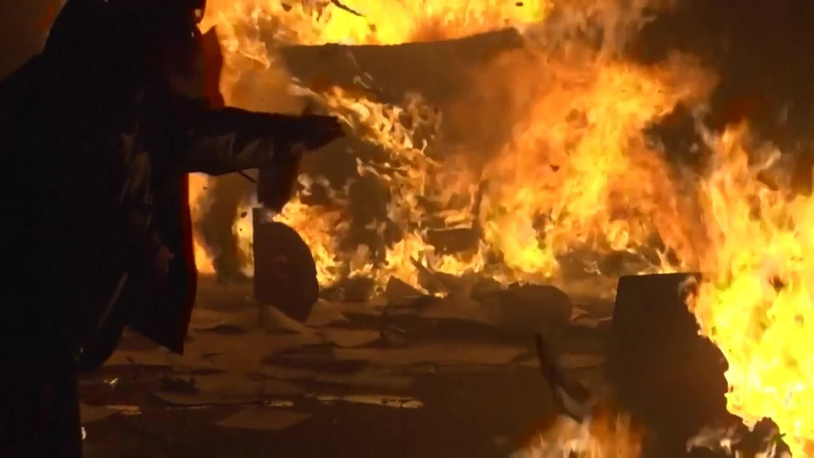 va protestas albania