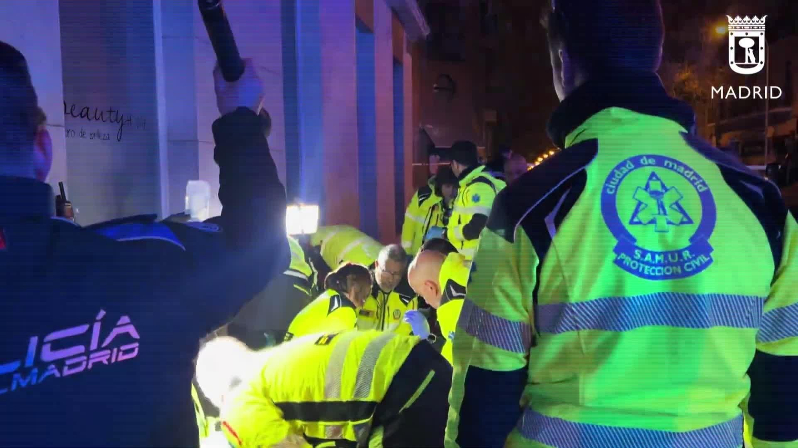 J017-MADRID APUÑALAMIENTO HOMBRE CHAMBERI