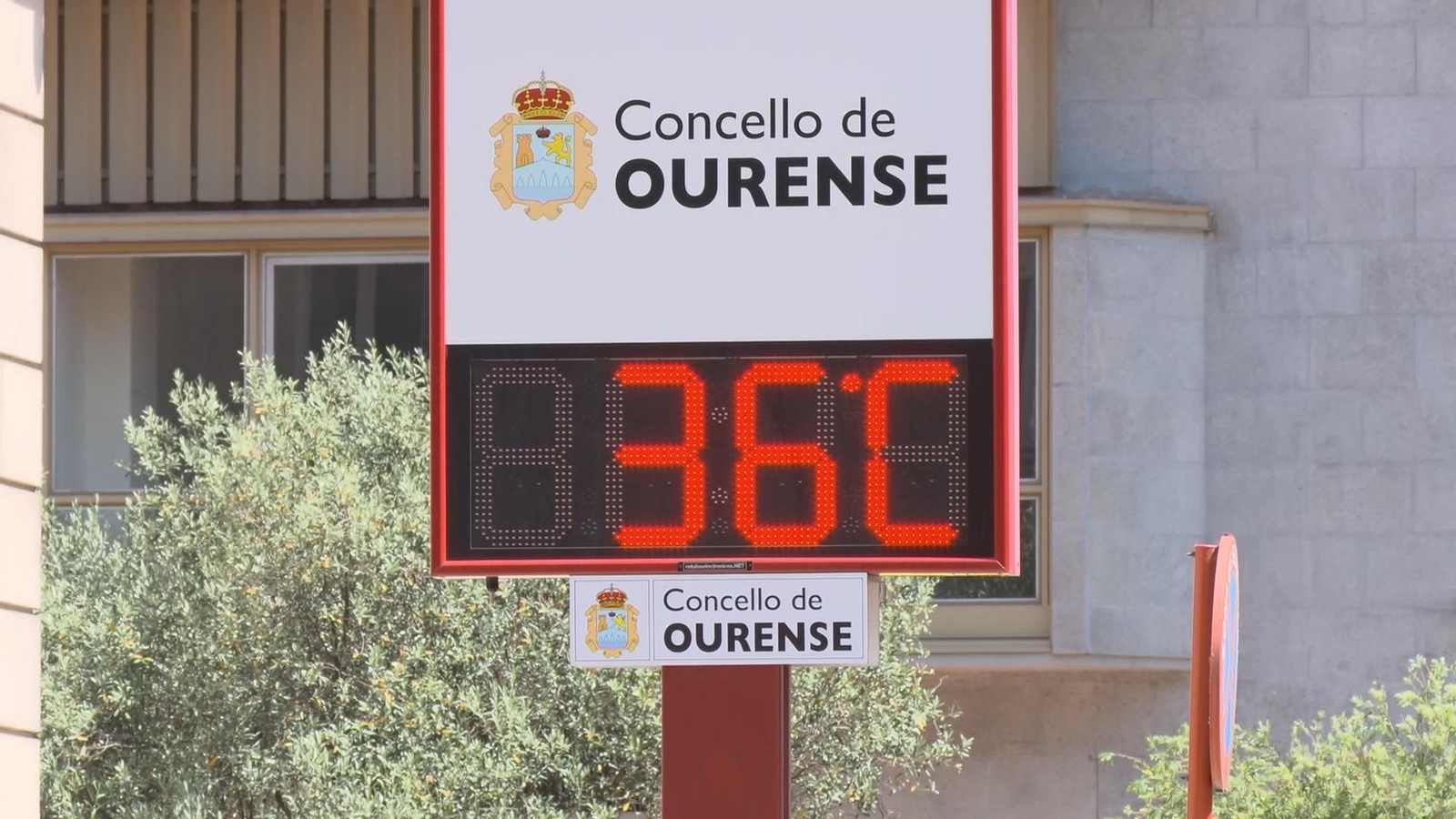 Calor en Ourense