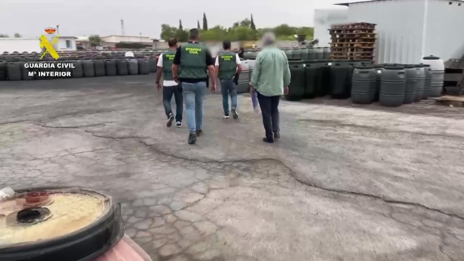 D010-IMAGENES GC OPERACION ESTAFA ACEITE