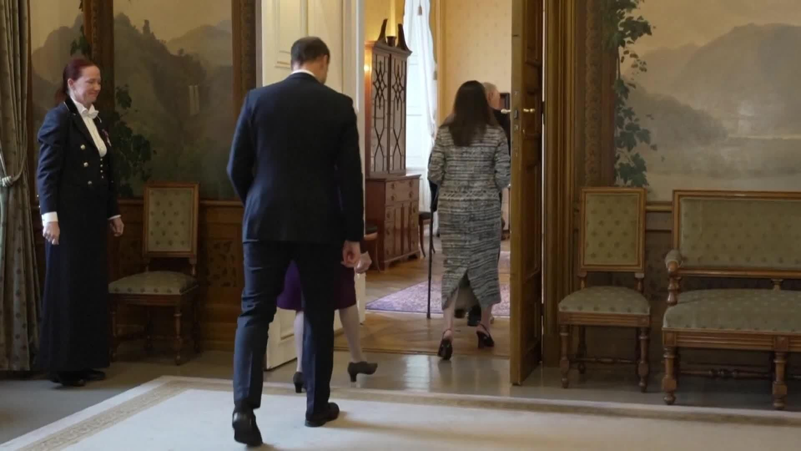 va corina machado con reyes noruega