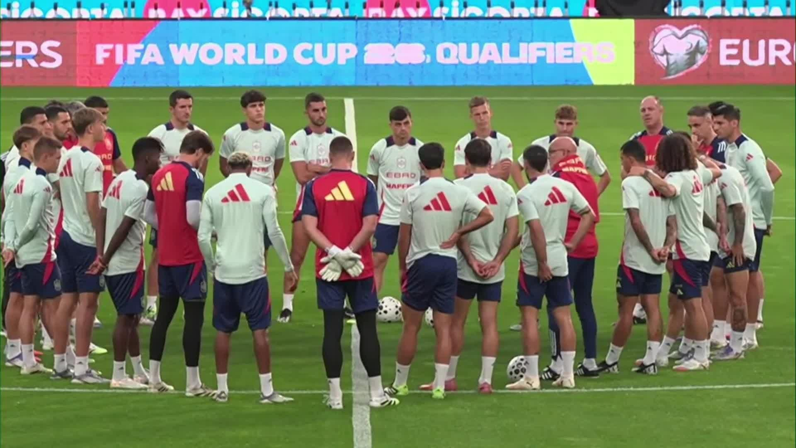 va entreno seleccion