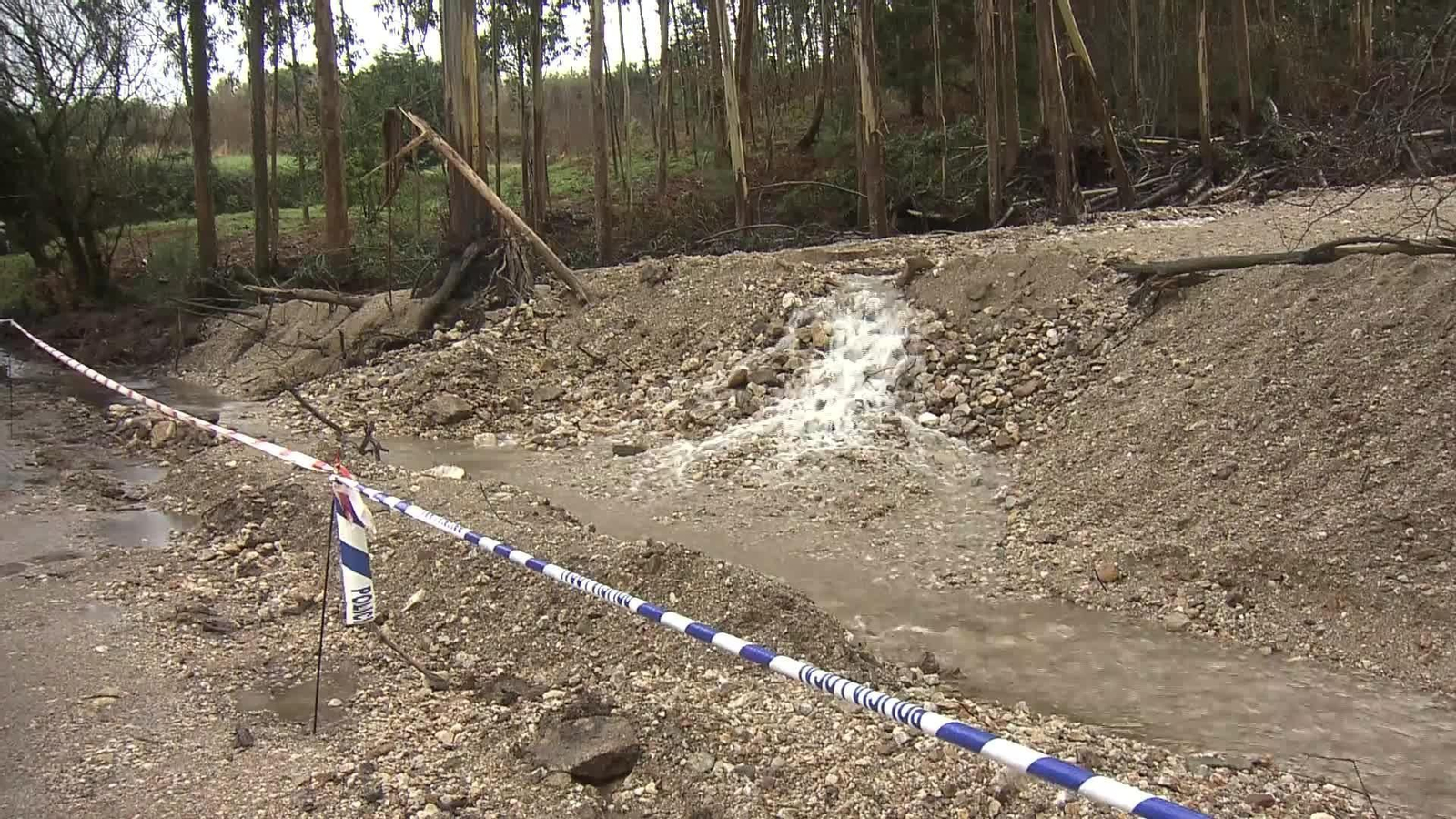 L045-A CORUÑA COLAPSO BALSA MINERA MONTE NEME