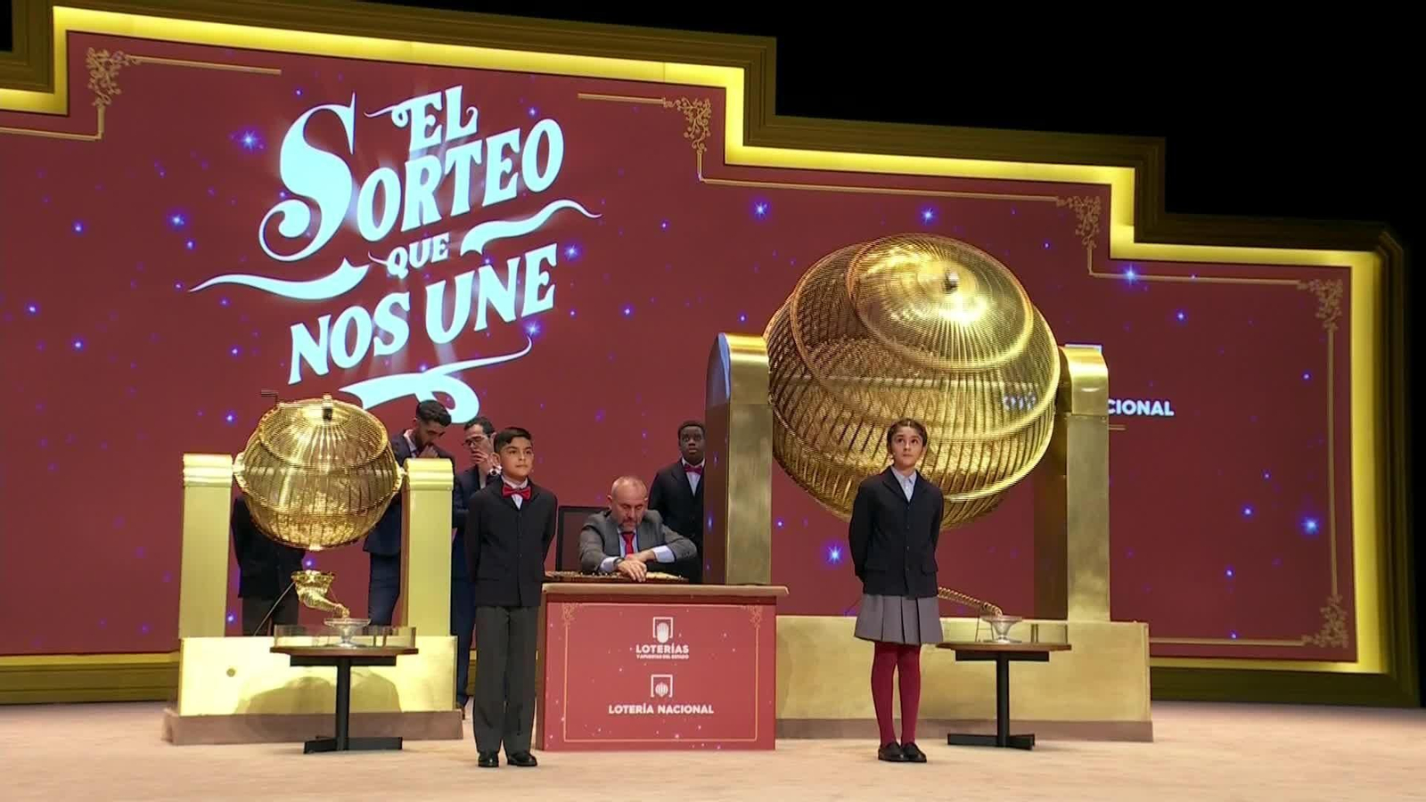 L016-MADRID SORTEO LOTERIA TERCER PREMIO