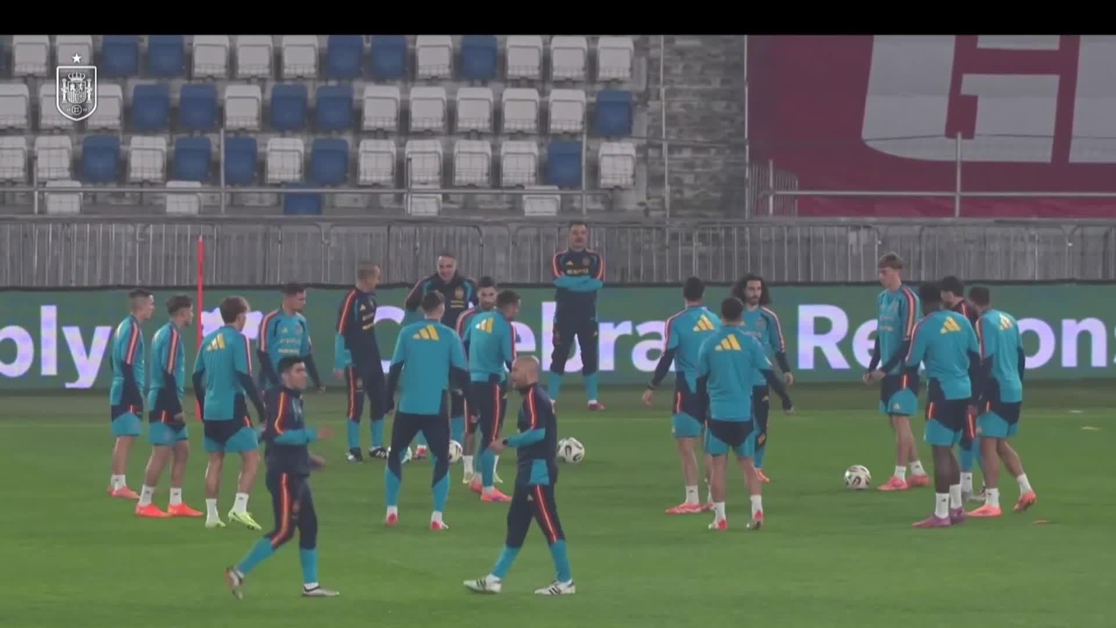 va entreno seleccion