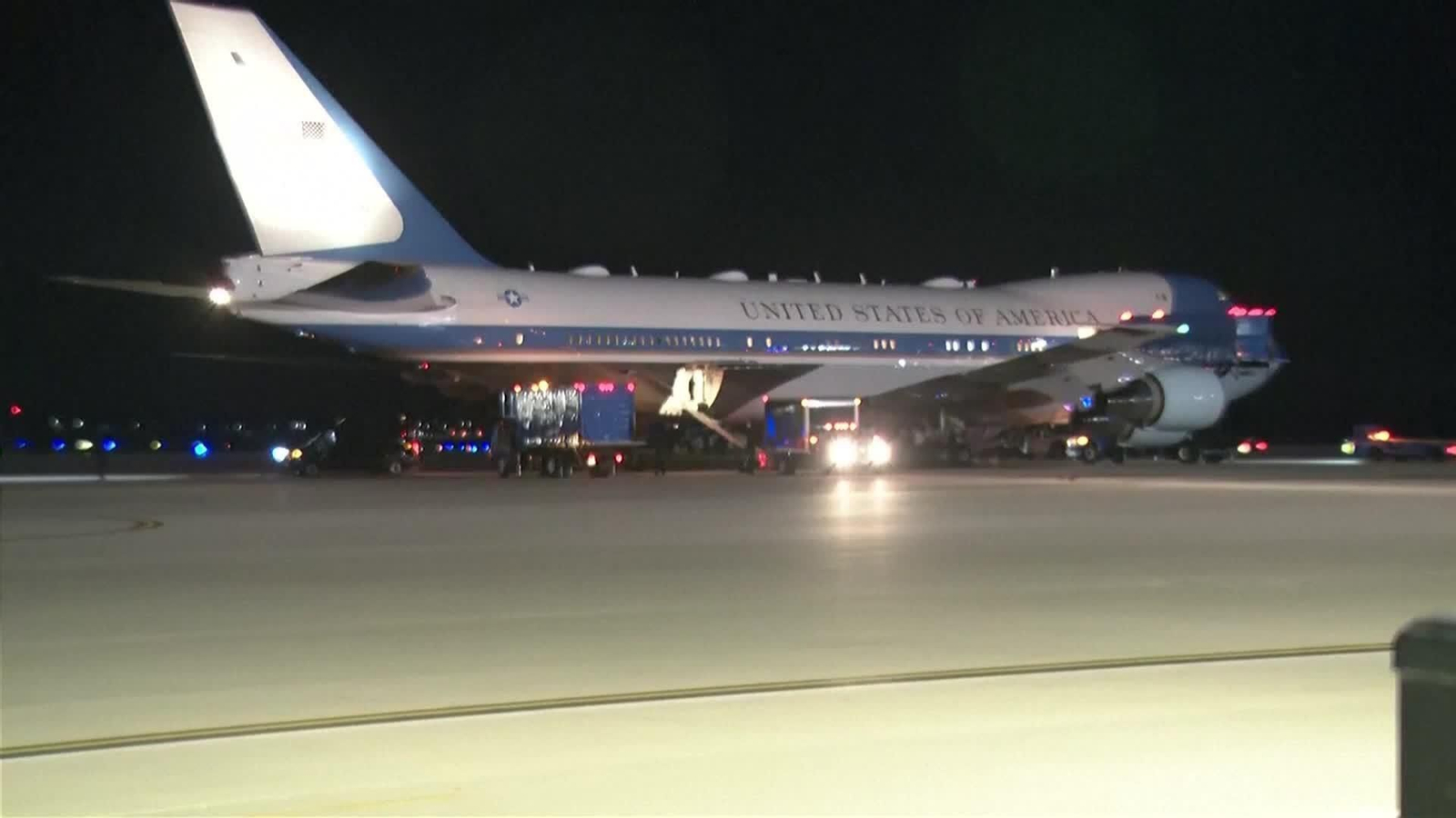 va fallo electrico air force one