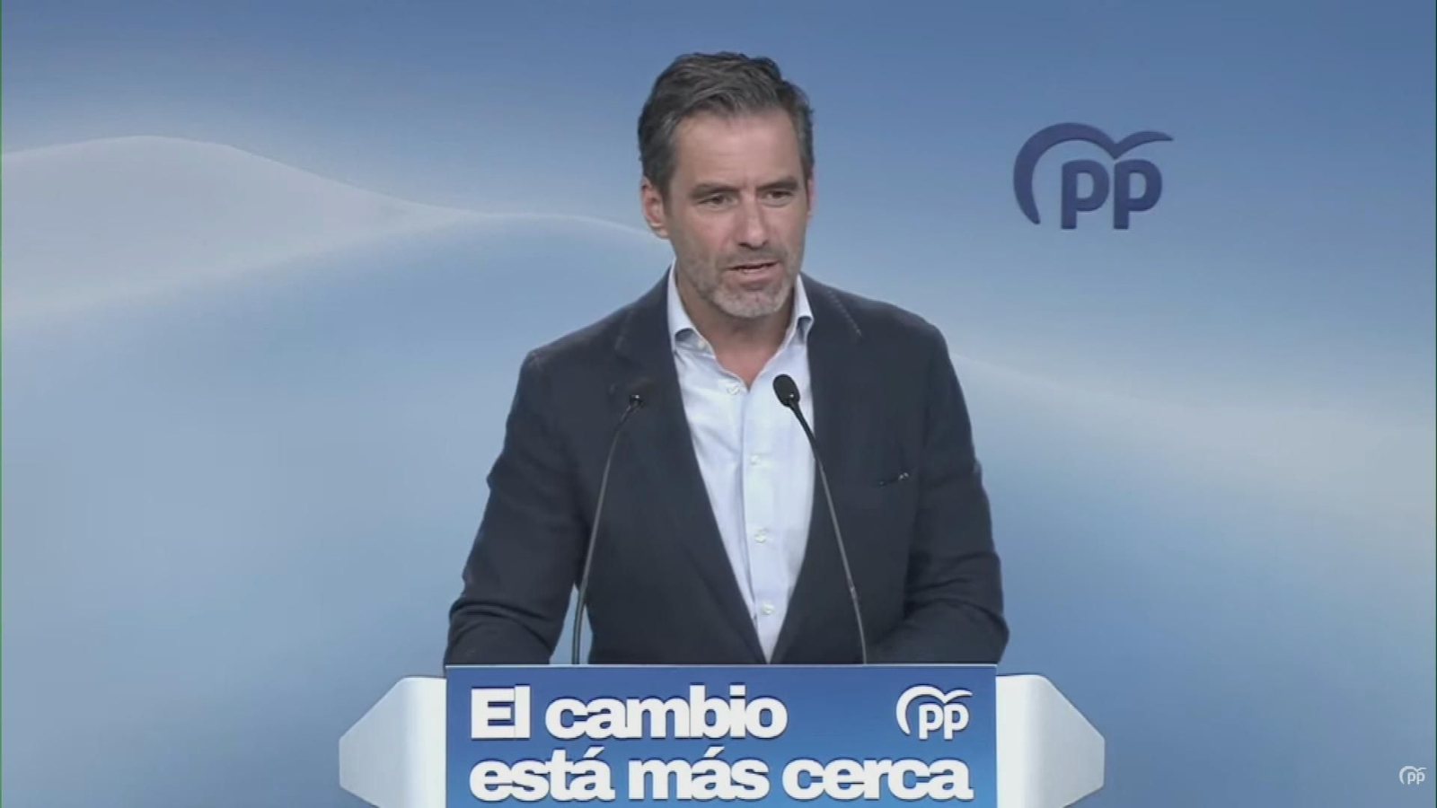 El portavoz del Partido Popular, Borja Sémper
