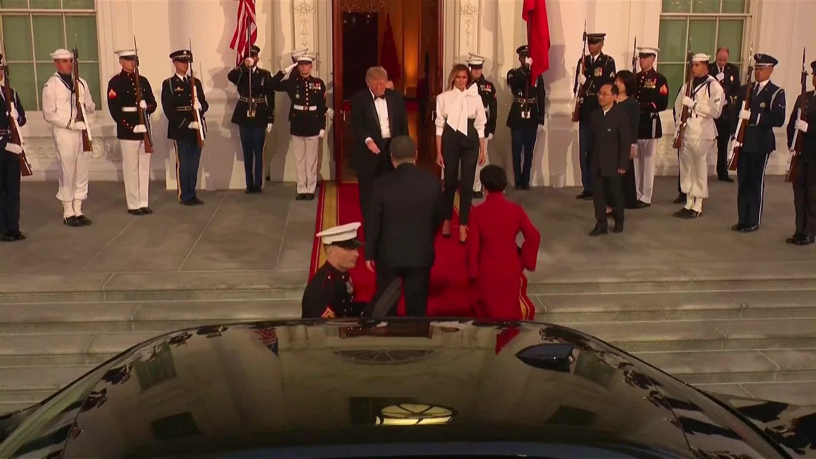 va cena de gala xijinping