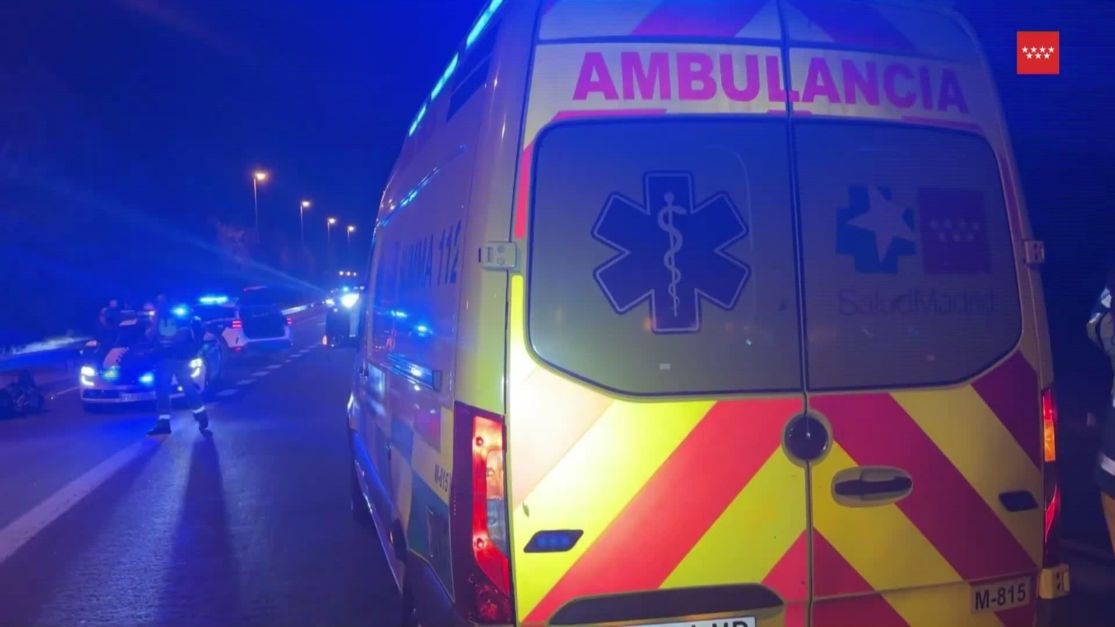 J012-MADRID ACCIDENTE MOTO FALLECIDO