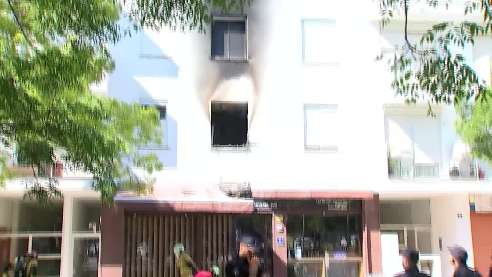 J032-MALLORCA INCENDIO EDIFICIO