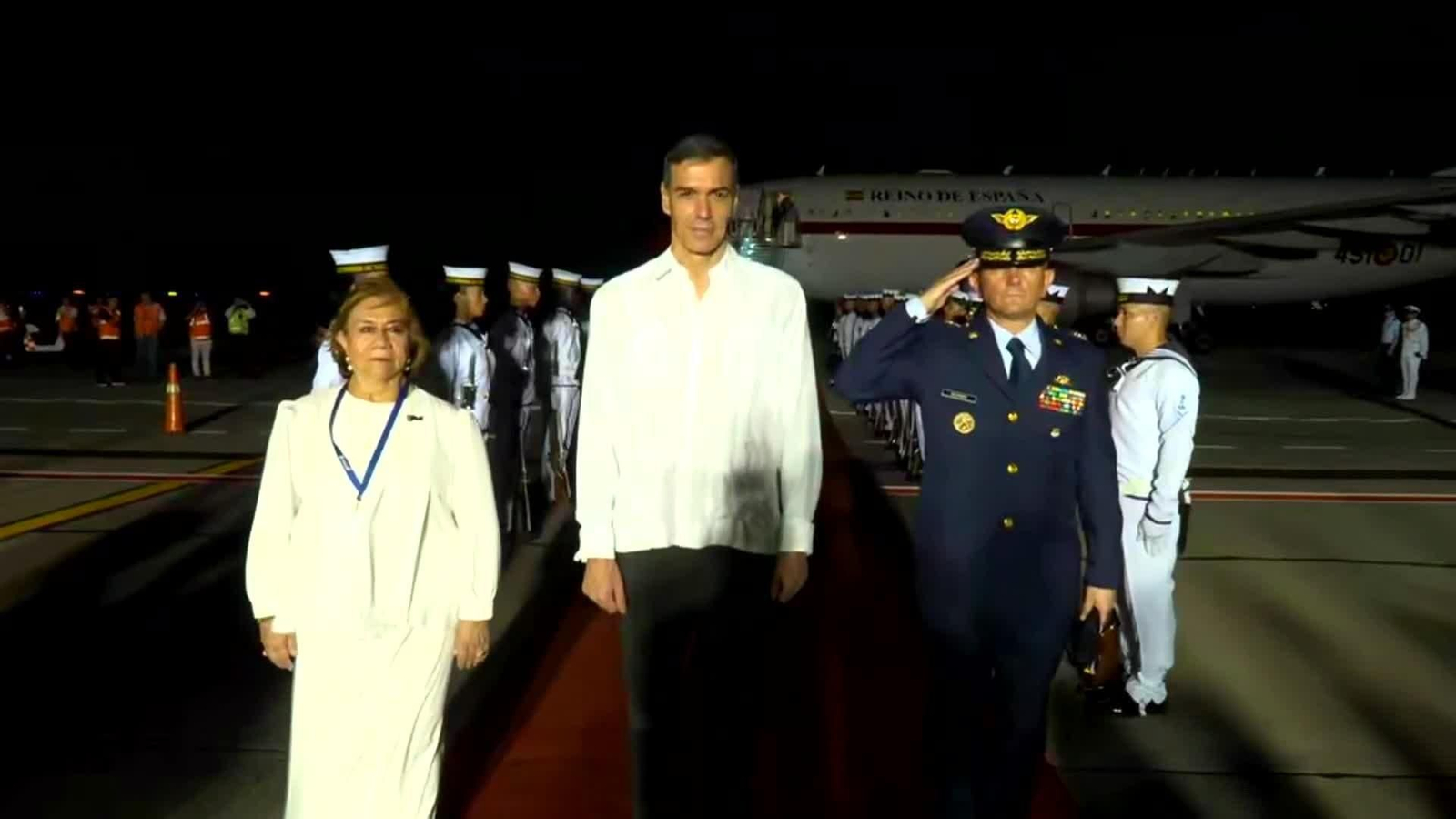 va sanchez llegada a colombia