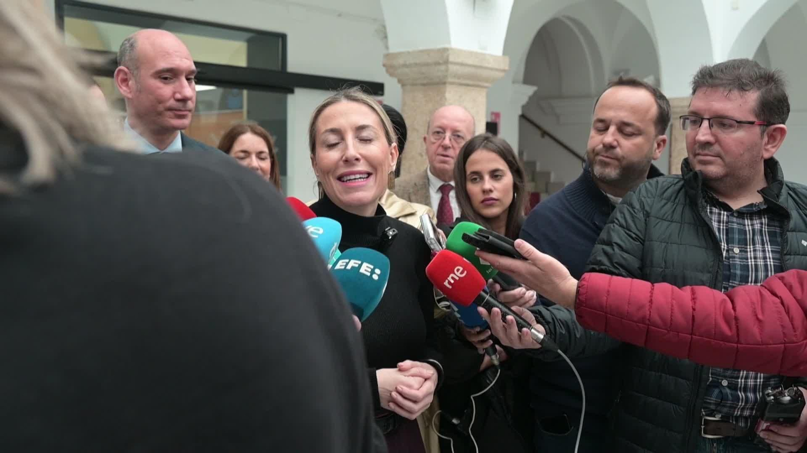 va total maria guardiola sobre investidura