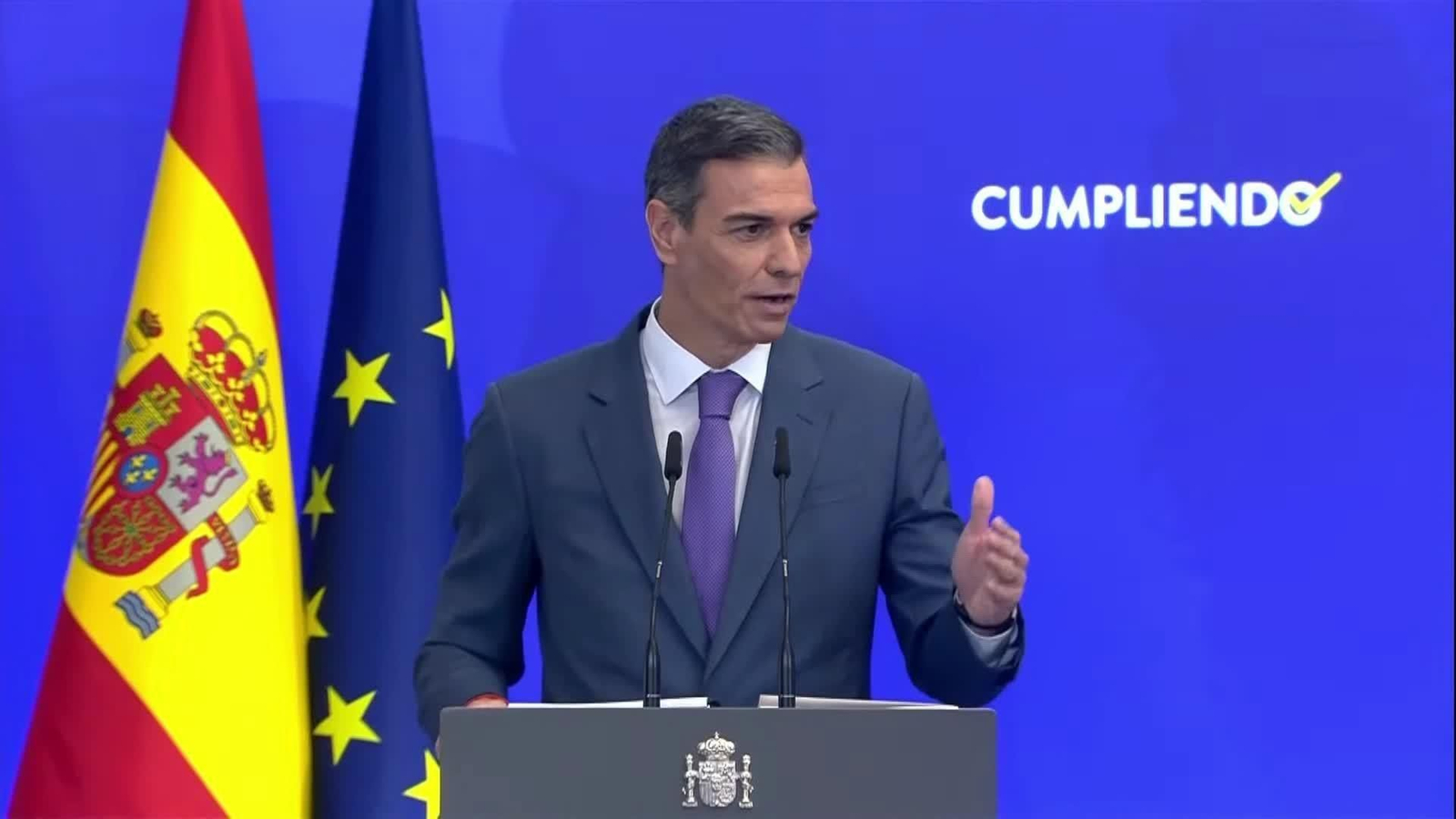 Sánchez: “Queda mucho trabajo por hacer y mucha legislatura por delante”