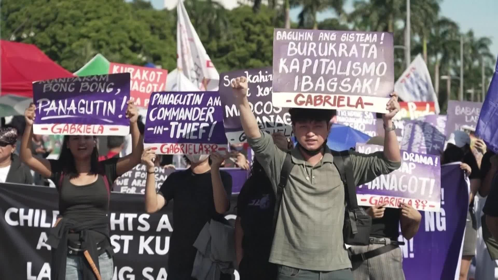va filipinas protesta corrupcion