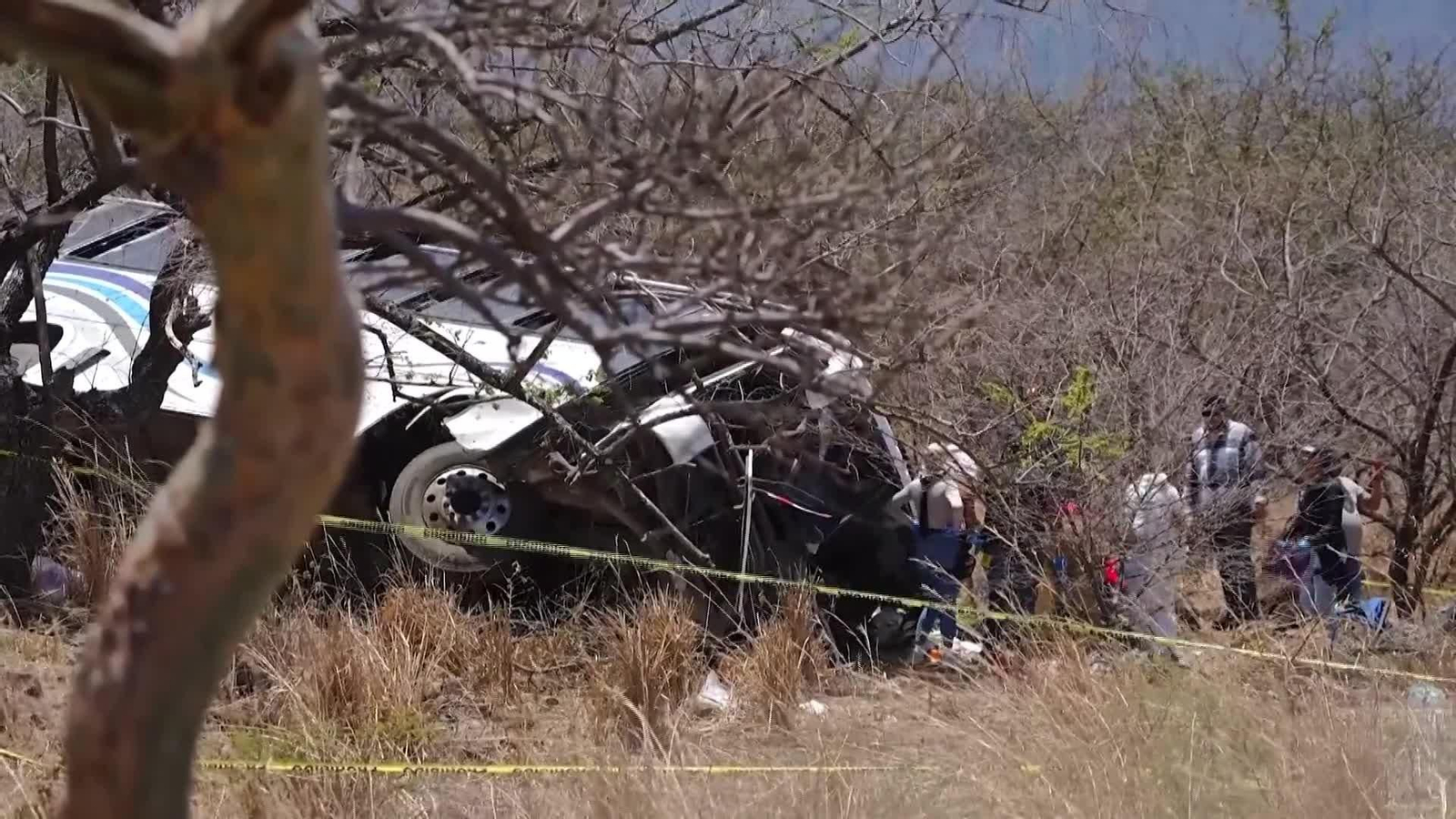 S004-MEXICO MUERTOS ACCIDENTE AUTOBUS