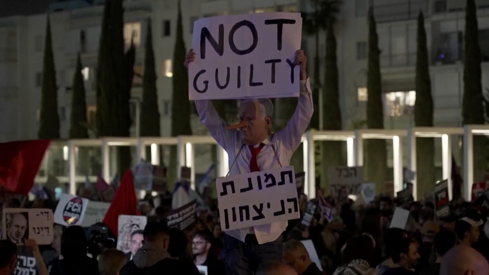 va israel protestas guerra