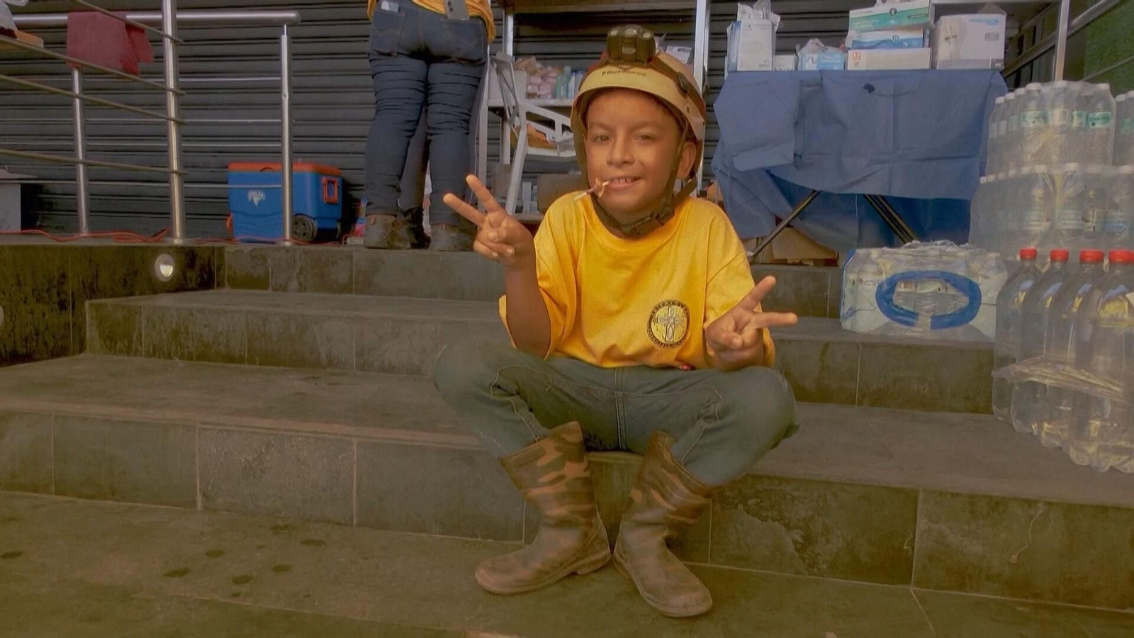 Rescatisa niño La Guaira