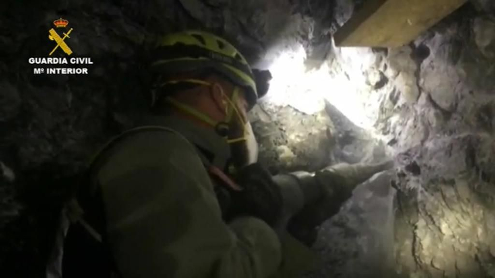 La Guardia Civil difunde las imágenes del rescate de Julen