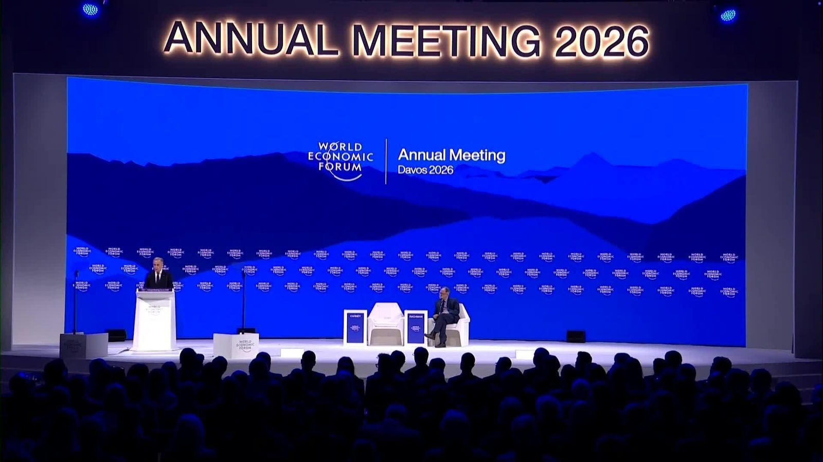 Las estrellas de Davos contra Trump