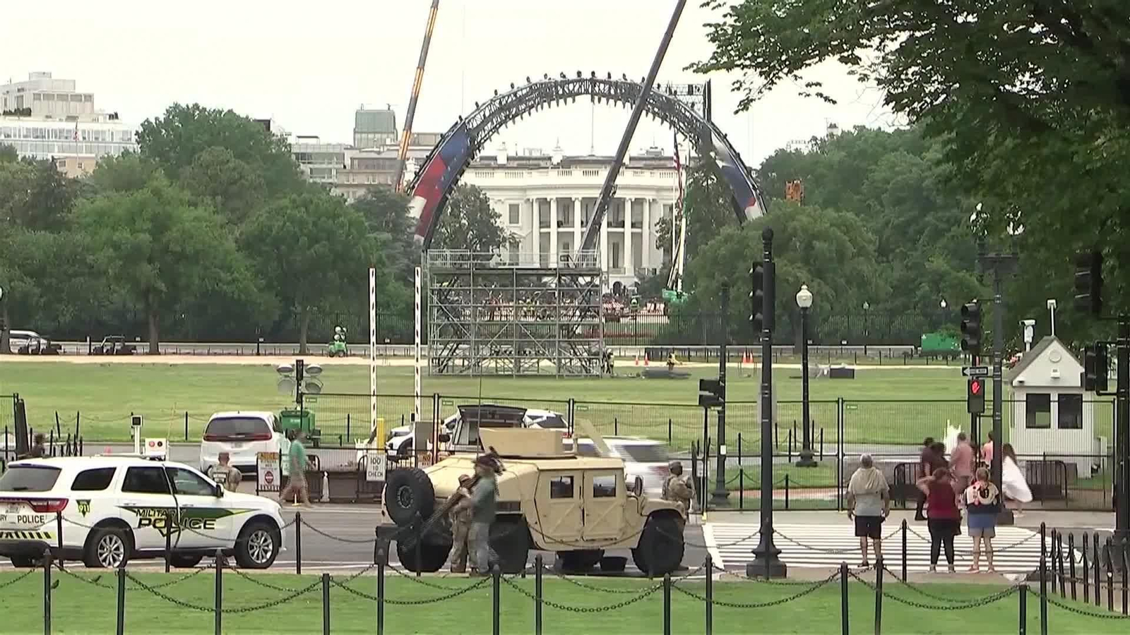 X005-EEUU PREPARATIVOS COMBATE UFC CASA BLANCA